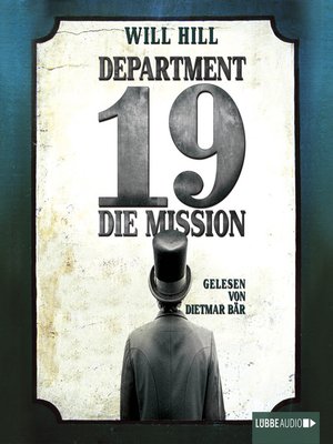 cover image of Department 19--Die Mission